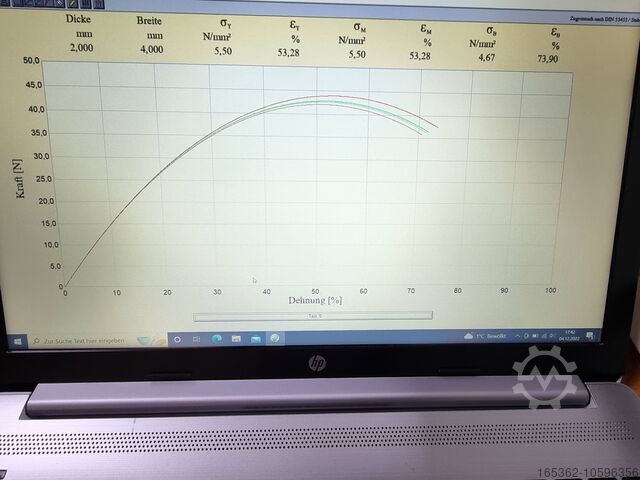 Universal Testing Machine Tensile Testing Machine Hegewald & Peschke H5TMCI
