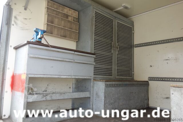 LKW mit Kofferaufbau Iveco Eurocargo 120E225Doka Koffer mobile Werk