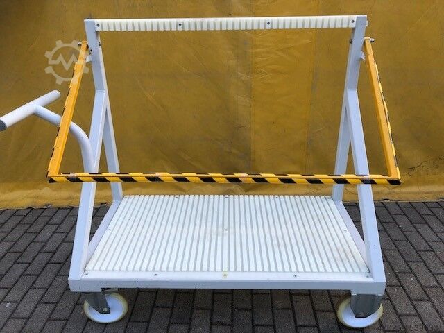 Fächerwagen für Glastransport Heckmann Sortierwagen