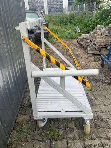 Fächerwagen für Glastransport Heckmann Sortierwagen