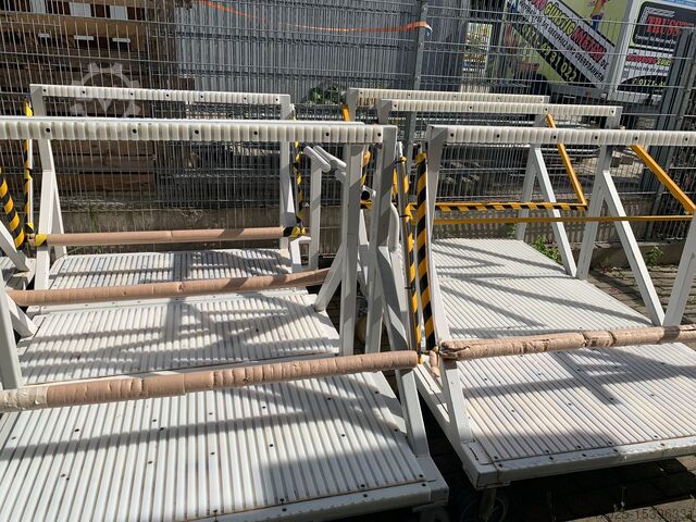 Fächerwagen für Glastransport Heckmann Sortierwagen