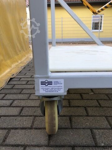 Fächerwagen für Glastransport Heckmann Sortierwagen