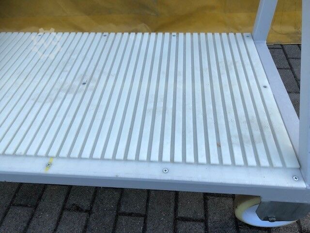 Fächerwagen für Glastransport Heckmann Sortierwagen