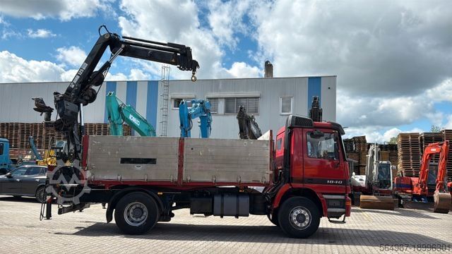 Kipper LKW MERCEDES-BENZ 1840 Actros 2Seiten-Kipper Kran Hiab 125-3 FunK