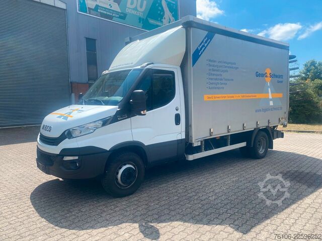 Transporter mit Pritsche & Plane IVECO Daily 72C18 Hi-Matic Schiebe Plane +LBW