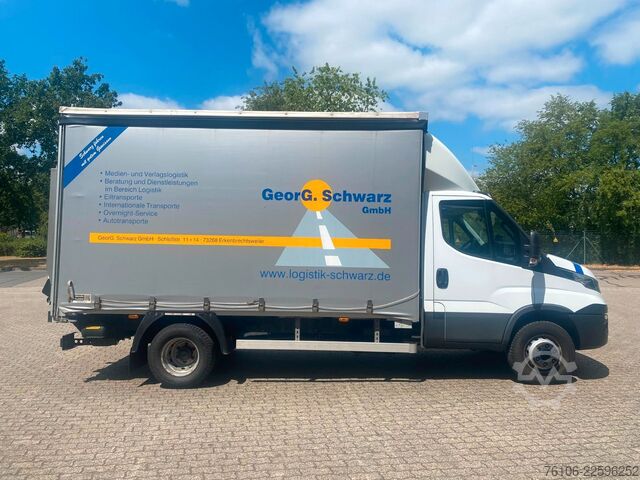 Transporter mit Pritsche & Plane IVECO Daily 72C18 Hi-Matic Schiebe Plane +LBW