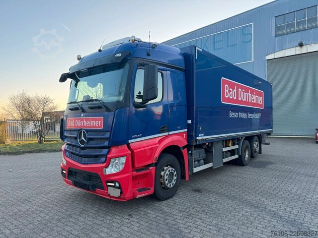 Box truck MERCEDES-BENZ Actros 2545 6x2 Getränkewagen
