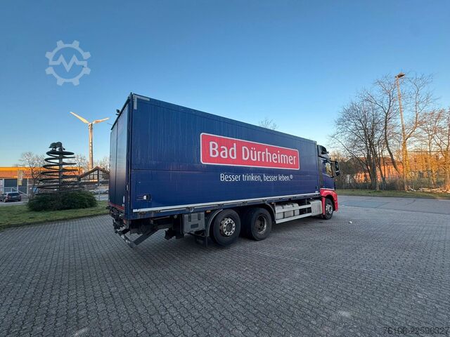Box truck MERCEDES-BENZ Actros 2545 6x2 Getränkewagen