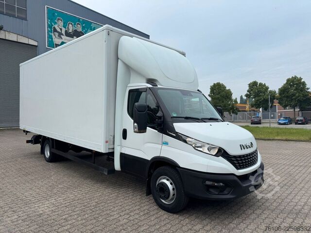 Box van IVECO Daily 72C18 Hi Matic Koffer mit Ladebordwand