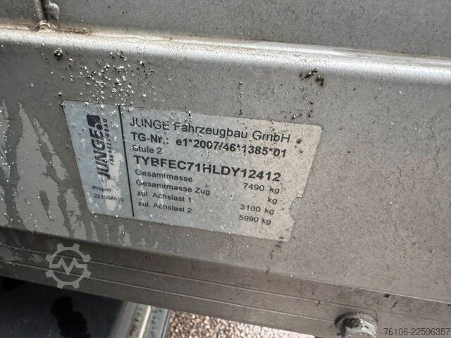 Box van FUSO Canter 7C18 Koffer mit Ladebordwand *Klima*