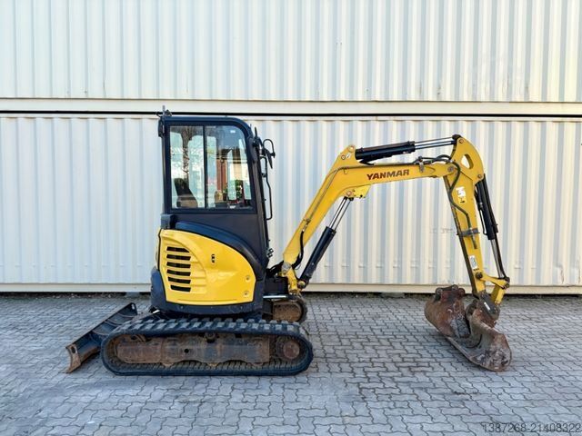 Mini excavator YANMAR VIO27-6 / 2019 BJ / 2.600 H / 2 x Löffel