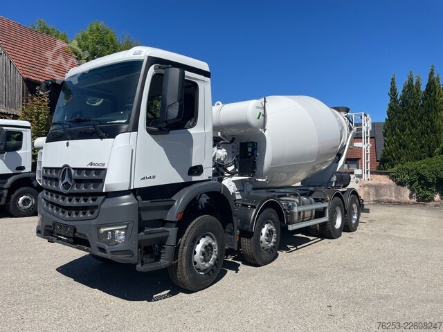 Concrete mixer truck Mercedes-Benz Arocs 4142 Betonmischer AUT Kam. SpurH