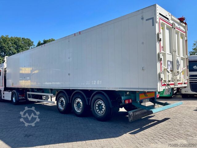 Kipper Trouillet SOCARI 69 m3, left side opens, self pump tyres,...