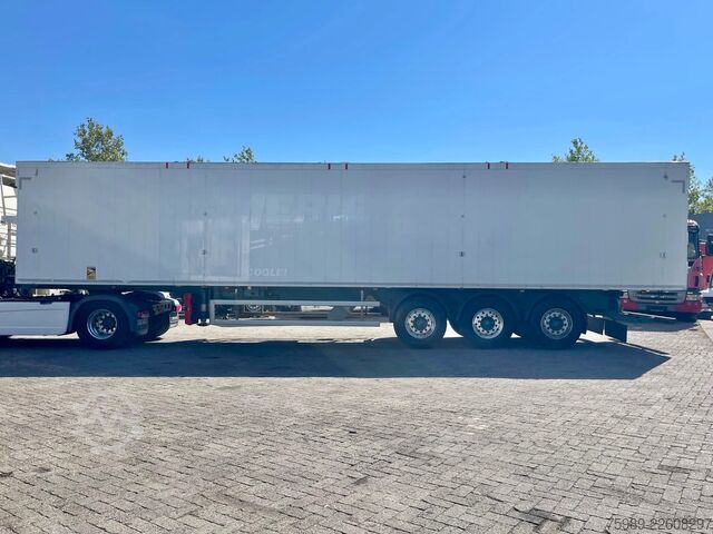 Kipper Trouillet SOCARI 69 m3, left side opens, self pump tyres,...