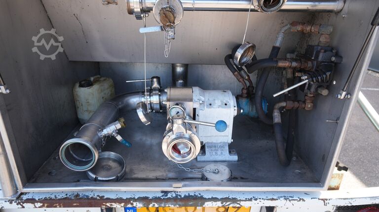Lebensmitteltanker Pacton 3 axle food tank trailer 30.000ltr