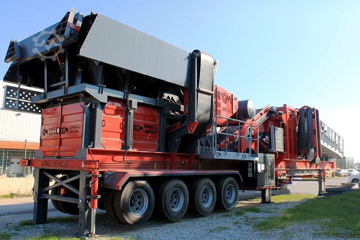 Mobile Crusher Plant With Cone Crusher General Makina GNR 944