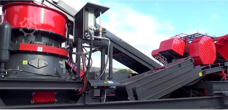 Mobile Crusher Plant With Cone Crusher General Makina GNR 944