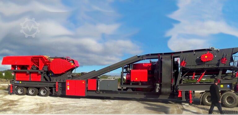 Mobile Crusher Plant With Cone Crusher General Makina GNR 944