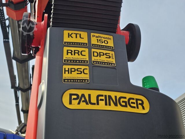 Crane truck MAN TGS 35.500 8x4-6 / PALFINGER 92 t/m CRANE +JIB