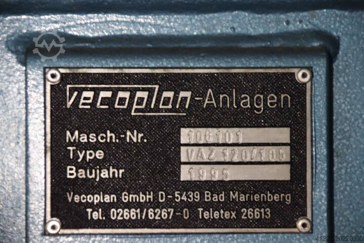 Single-shaft shredder 18.5 kW Vecoplan VAZ120/105