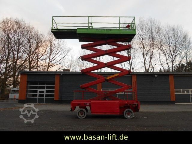 Work platform Liftlux SL172-18E2WD, Scherenbühne 19,2 m