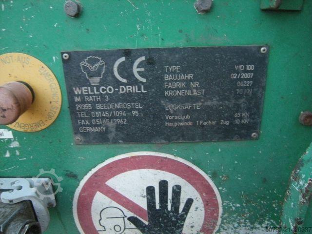 Drilling rig  Bohrgerät, Bohranlage Welco-Drill WD 100