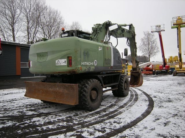 Mobile excavator HITACHI ZX190W-3 Mobilbagger