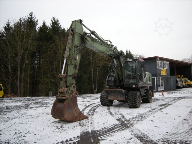 Mobile excavator HITACHI ZX190W-3 Mobilbagger