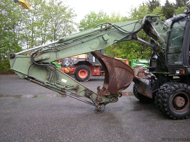 Mobile excavator HITACHI ZX190W-3 Mobilbagger