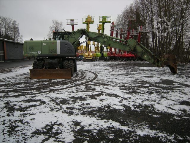 Mobile excavator HITACHI ZX190W-3 Mobilbagger