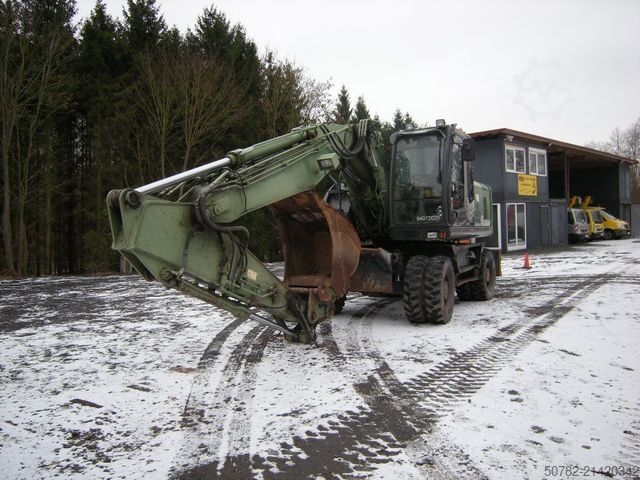 Mobile excavator HITACHI ZX190W-3 Mobilbagger