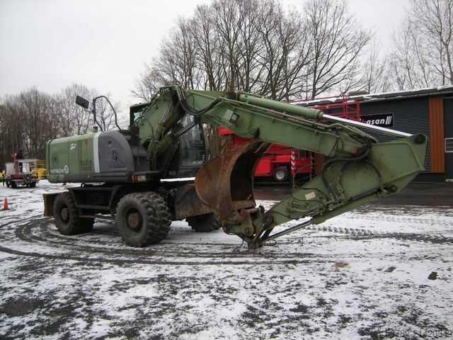 Mobile excavator HITACHI ZX190W-3 Mobilbagger