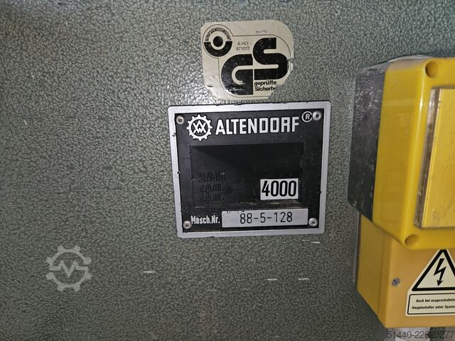 Formatkreissäge Altendorf F 45