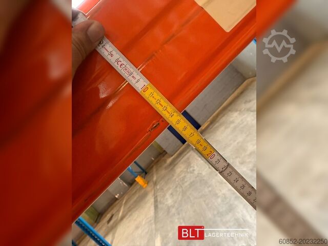 Heavy duty shelf ca. 18,5 lfm Stow Palettenregale H:700cm 3200 kg Fachlast Boden +3 , Hochregale