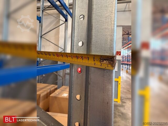 Heavy duty shelf ca. 14,20 lfm BITO P4 Palettenregale H:680cm, 3000kg Fachlast, Hochregale
