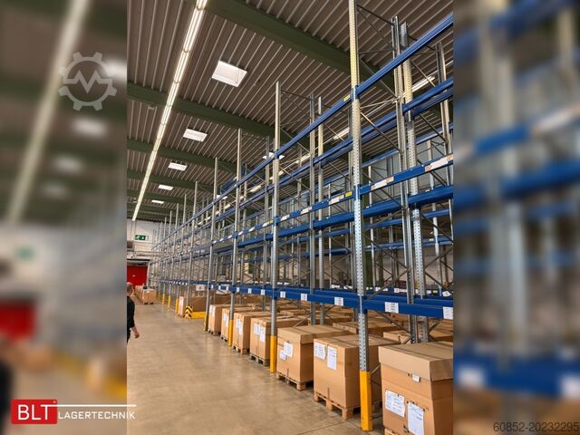 Heavy duty shelf ca. 14,20 lfm BITO P4 Palettenregale H:680cm, 3000kg Fachlast, Hochregale