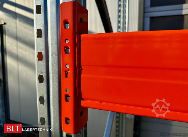 Heavy duty shelf ca. 14 lfm. Palettenregale H: 500cm Fachlast: 4500 kg , 60 Palettenplätze