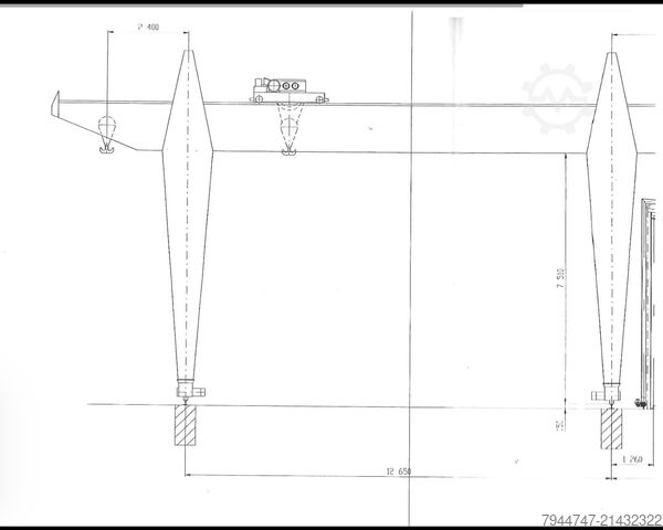 Overhead crane galgi N-250
