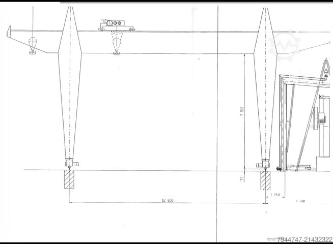 Overhead crane galgi N-250