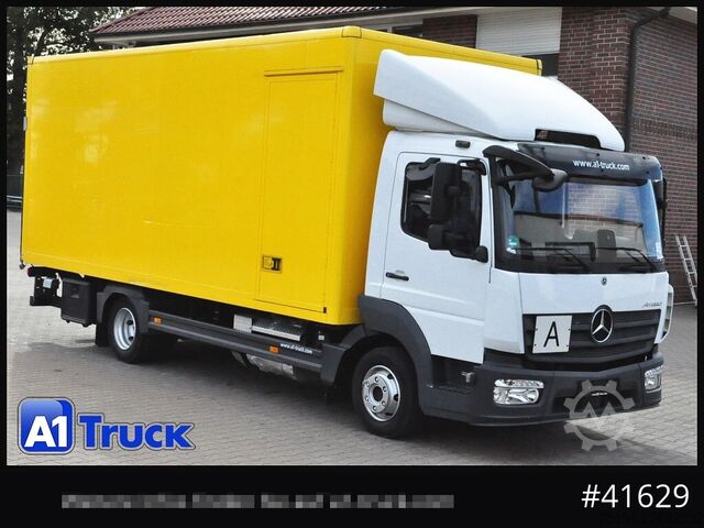 Box van MERCEDES-BENZ Atego 818 L, Koffer, Automatik, , Seitentür
