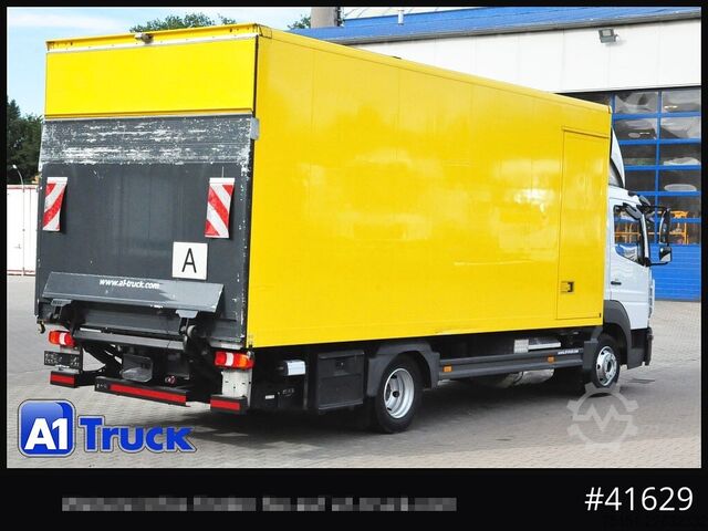 Box van MERCEDES-BENZ Atego 818 L, Koffer, Automatik, , Seitentür