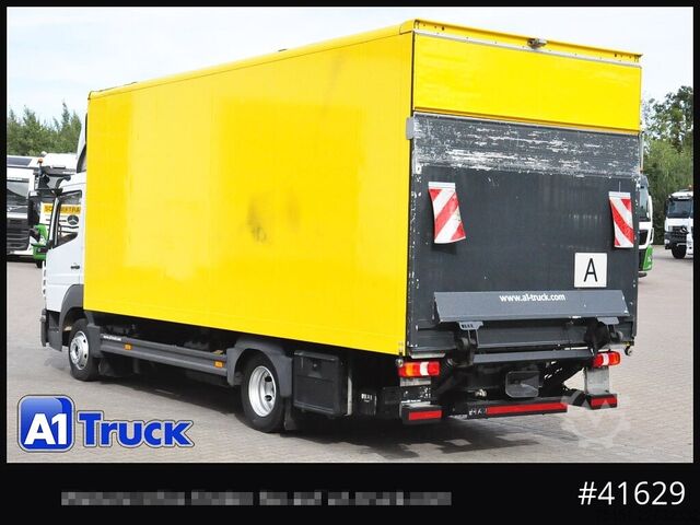 Box van MERCEDES-BENZ Atego 818 L, Koffer, Automatik, , Seitentür