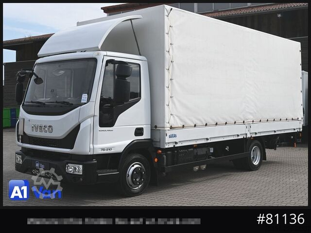 Customized van IVECO Eurocargo 75E21 Pritsche Plane, LBW, Luftfederung