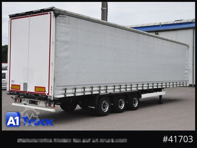 Open semitrailer with tarp KRONE SD, Tautliner Mega,1 Vorbesitzer,