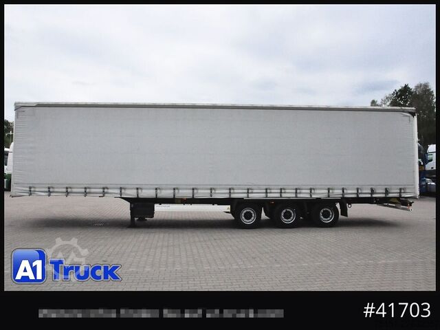 Open semitrailer with tarp KRONE SD, Tautliner Mega,1 Vorbesitzer,