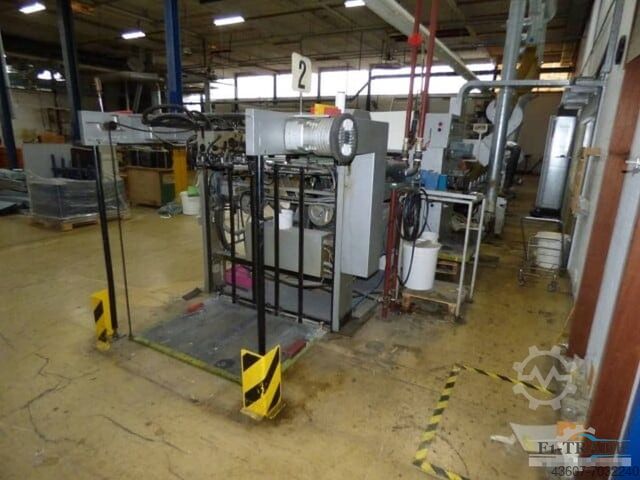 UV-Coating machine Billhöfer Gula Speed CGS JKN 112