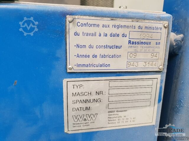 Pallet Wrapping Machine W&W EFA5 1450