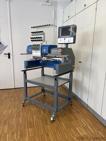 Stickmaschine ZSK Sprint 6 Freiarm, Kappe & Bordüre