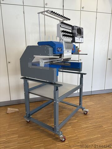 Stickmaschine ZSK Sprint 6 Freiarm, Kappe & Bordüre