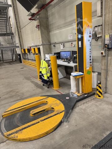 Palettenwickler offener Drehteller Jungheinrich Ameise Superstretch 152 30 GV mas3Ph